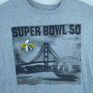 NFL Team Apparel Super Bowl 50 T Shirt Long Sleeve
